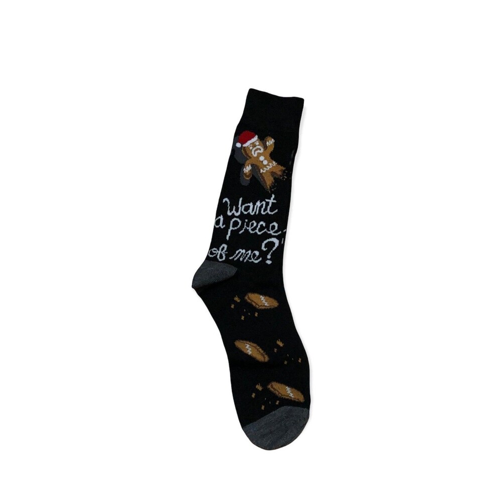 Into Socks Men's "Want A Piece of Me?" Crew Socks